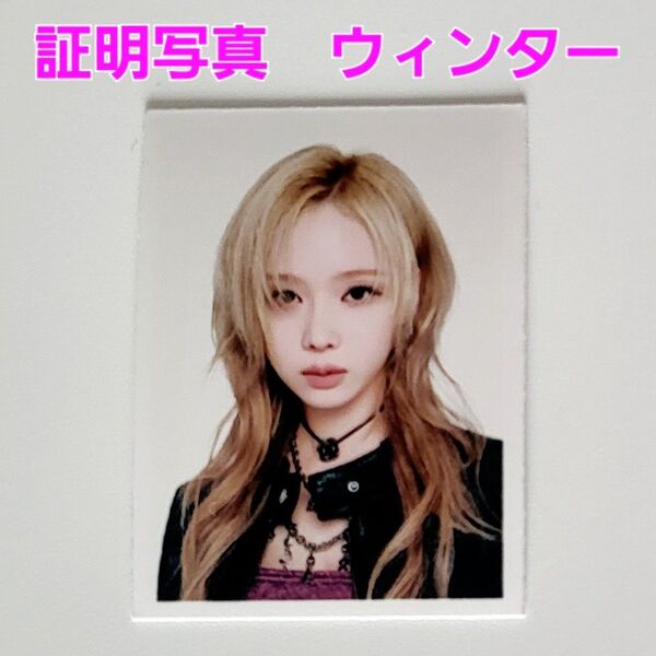 ウィンター SMTOWN 30周年 タイムカプセル 証明写真