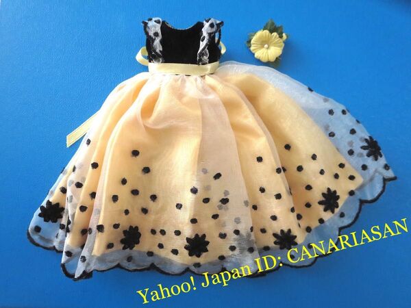 Tiny Betsy McCall アウトフィット ☆ ドレス と 髪飾り