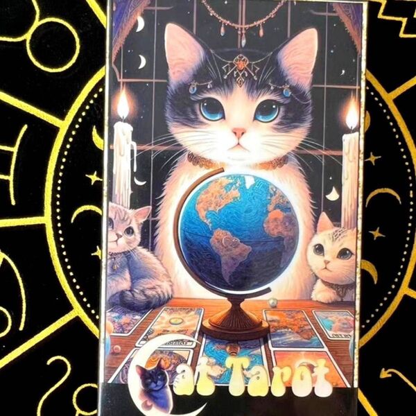 タロットカード リーディング タロット占い Cat Tarot オラクルカード ルノルマンカード 占星術 猫