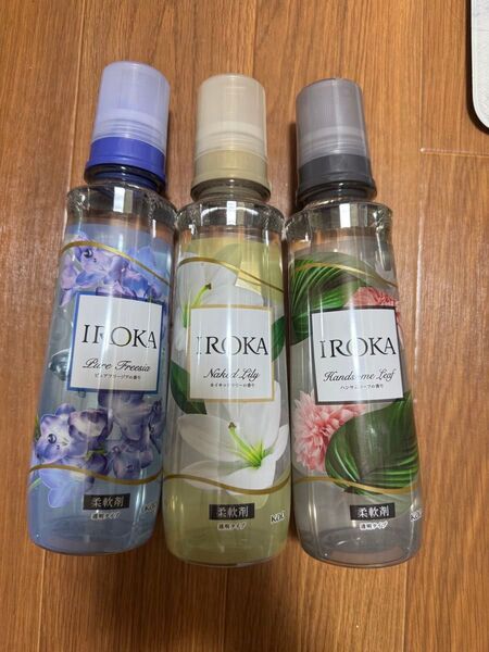 新品未開封 IROKA ネイキッドリリーの香り 540ml イロカ 柔軟剤 kao 花王