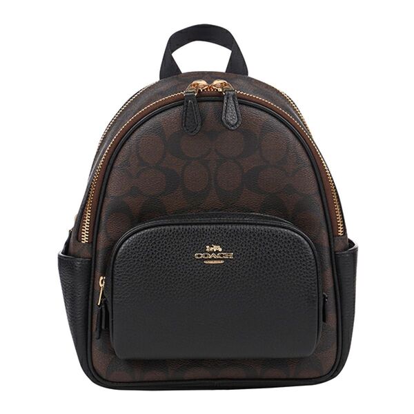 COACH OUTLET コーチ アウトレット リュックサック ミニ コート バックパック ブラウン 茶 ブラック 黒