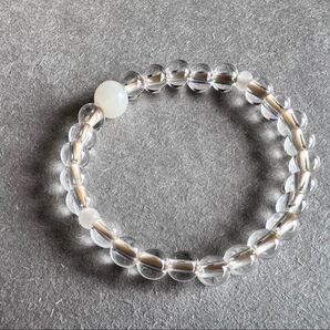 水晶 クリタル ブレスレット 数珠 パワーストーン