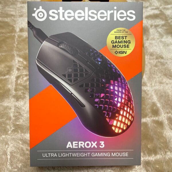【新品】SB C&S ゲーミングマウス Aerox 3 62599 ブラック
