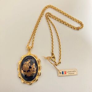 リモージュ LIMOGES ネックレス ヴィンテージ アクセサリー