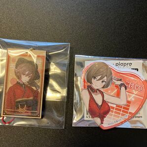 MEIKO 缶バッジ 木札ストラップ