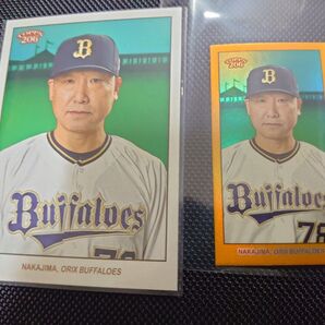 Topps 206 NPB カード オリックスバファローズ 中嶋聡 50枚限定