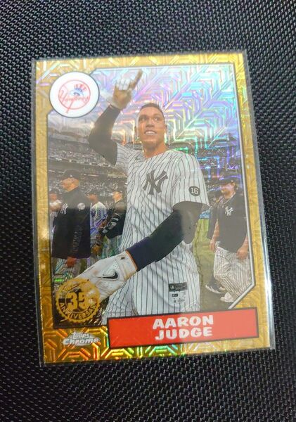 2022 Topps Chrome Aaron Judge 1987 Silver Pack Series2 Mojo