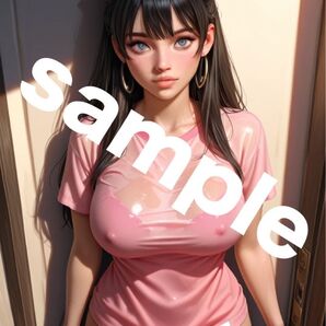 ポスター イラスト 高画質 一点物 光沢 アニメ セクシー L判