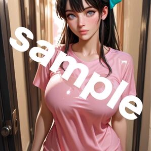 ポスター イラスト 高画質 一点物 光沢 アニメ セクシー L判