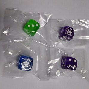 遊戯王公式ダイス 4個(3色)未開封