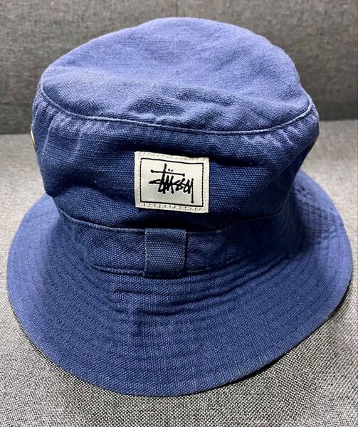 Stussy バケットハット 90S 台湾製 紺タグ OLD ステューシー