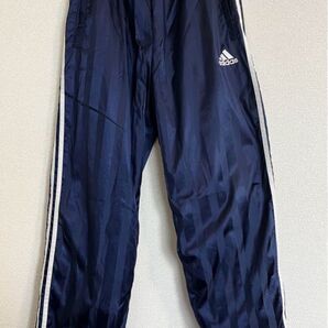 Adidas ナイロントラックパンツ ストライプ 万国旗 90S ジャージー