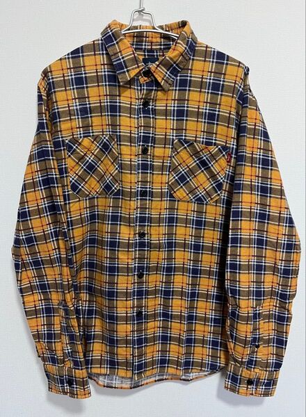 Stussy プリントネルシャツ チェック Old フランネル