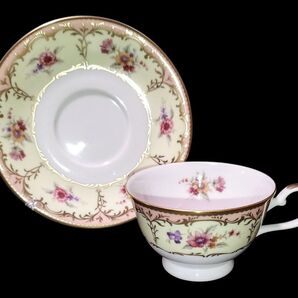 B87 ナルミ フローラルブティック カップ&ソーサー 未使用品 ティーカップ コーヒーカップ