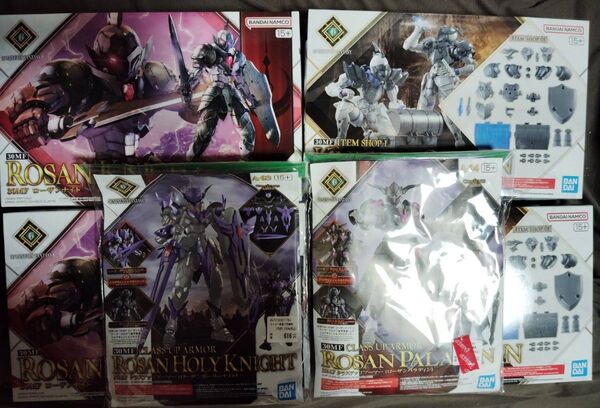 30MF ローザンナイト×2 クラスアップアーマー2種 アイテムショップ1 (ナイトオプション)×2