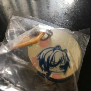  Hakuoki tea pastry netsuke strap [. wistaria one / snow .... ice pastry agar-agar ..] unopened new goods 