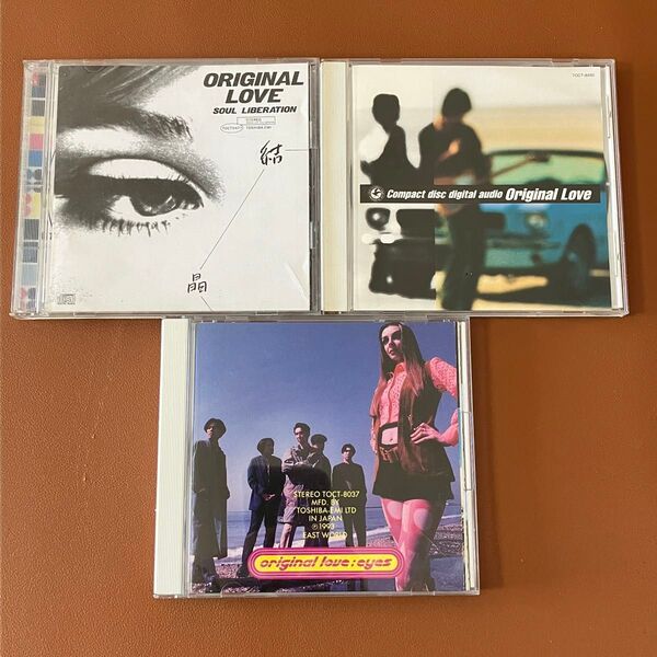ORIGINAL LOVE アルバムCD3枚セット