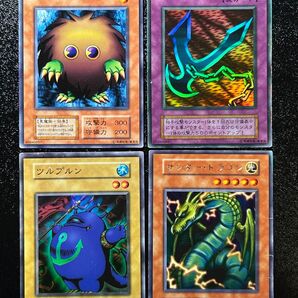 遊戯王 初期 クリボー 鎖付きブーメラン ツルプルン サンダードラゴン