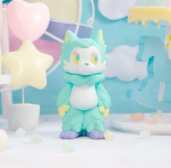 新品未開封 あらいきりこ ソフビフィギュア おおかみくん ゆめ