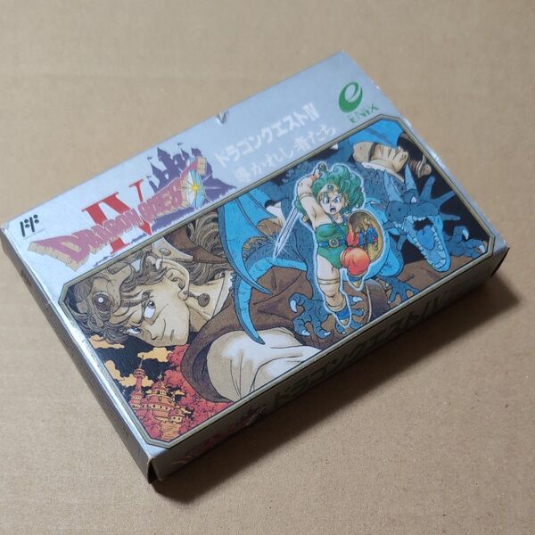 箱説あり ドラゴンクエストIV エニックス ファミコン レトロゲーム 説明書傷みあり