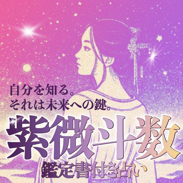 【鑑定書付き総合鑑定】星が導くあなたの人生設計ー紫微斗数で運命を読み解こう