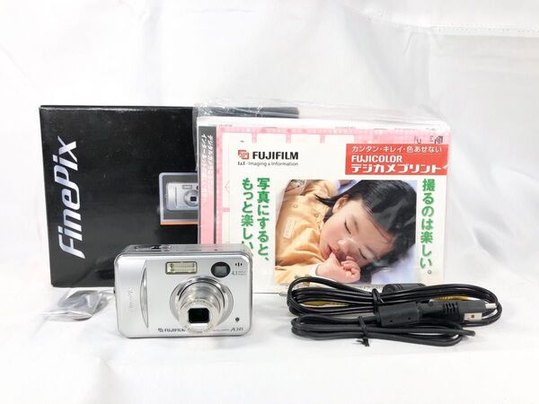 【動作品】FUJIFILM FinePix A345 デジカメ 動作確認済