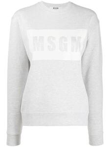 新品未使用品 MSGM レディース スエット グレー M 正規品 （M00007）