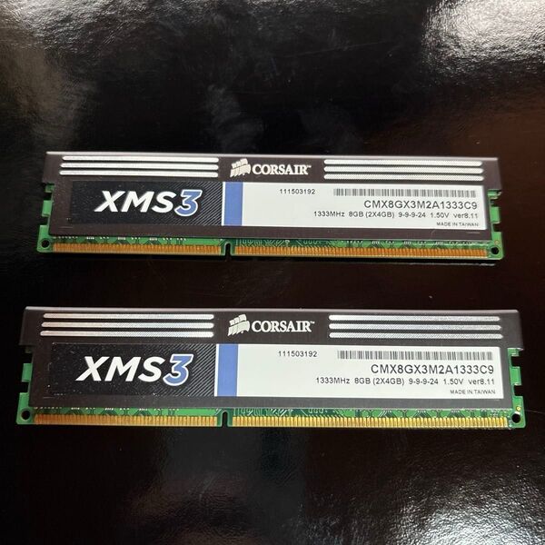 デスクトップ用 DDR3 pc3-10600 4GB 2枚