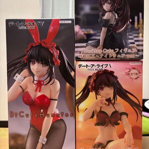 デート・ア・ライブV BiCute Bunnies/Desktop/ぬーどるストッパー 時崎狂三 フィギュア3点セット