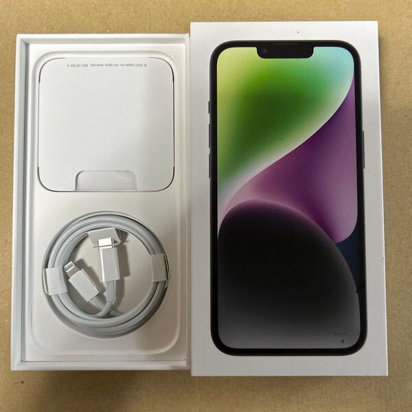 iPhone純正Lightningケーブル