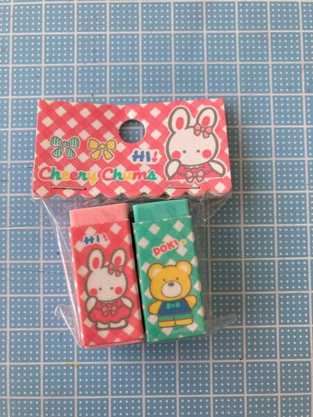 チアリーチャム cheery chums 消しゴム サンリオ レトロ