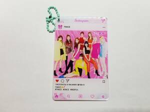 韓国　K-POP ☆TWICE トゥワイス☆アクリルキーホルダー Instagram Photo Card インスタキーホルダー　A-177