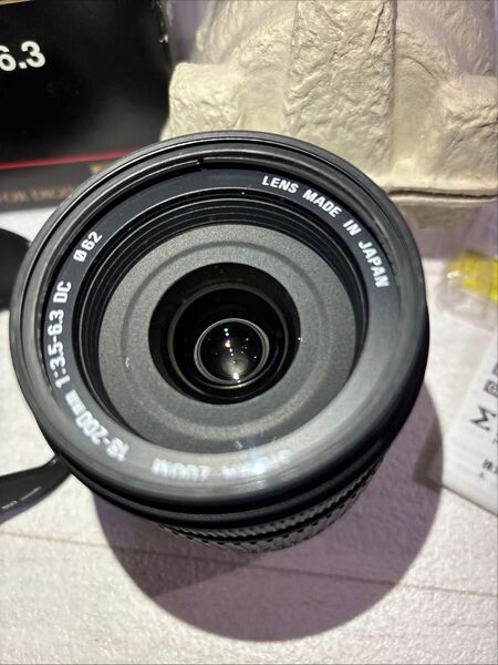 動作品 SIGMA DC 18-200mm 1:3.5-6.3 シグマ ズームレンズ