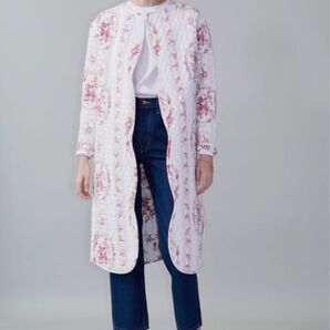 美品 RonHerman購入 UNE FEMME NEW YORK ロングコート キルティングコート ロンハーマン