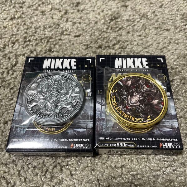 NIKKE メダルコレクション vol.1 ブラックスミス カラー、シルバー