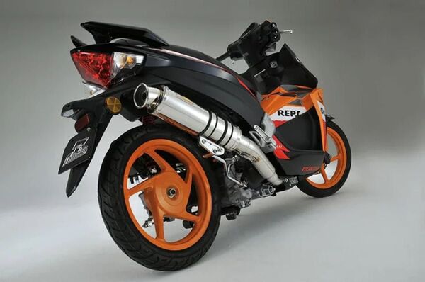 新品 未使用 在庫有平日即日発送 Realize ホンダ TARANIS タラニス110 バイクマフラー イグジスト