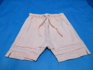  free shipping * new goods *re molding for baby shorts 70 size light pink *d