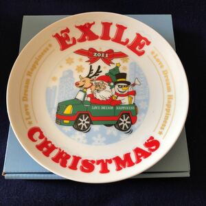 激レア非売品 EXILE 2011年 陶器 クリスマスプレート 飾り皿