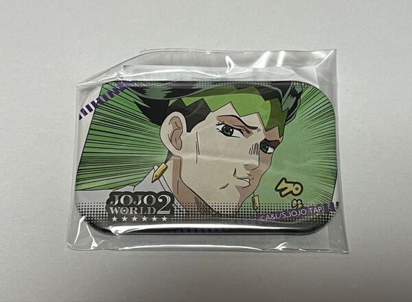 ジョジョワールド WEBミニゲーム スクエア缶バッジ 岸辺露伴