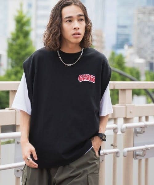 Tシャツ WEGO/ アンサンブルカットベスト Tシャツ M