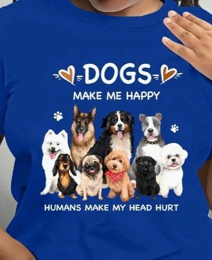 犬柄 Tシャツ