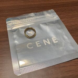 CENE セネ バンピーリング 13号 ゴールド