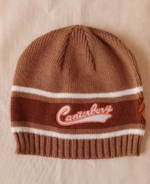 カンタベリー ビーニー ニット ニット帽 キッズ ジュニア CANTERBURY OF NEWZEALAND ラグビー