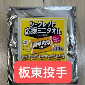 【新品未使用】福岡ソフトバンクホークス 応援ミニタオル 板東投手