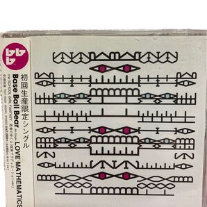 LOVE MATHEMATICS/baseballbear CD 初回生産限定
