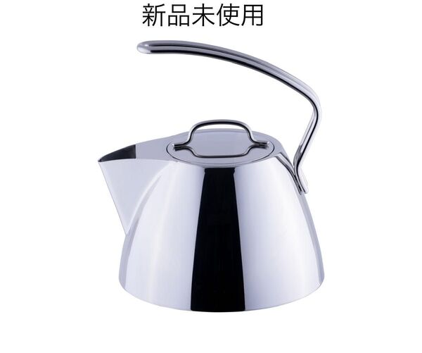 【新品未使用】宮崎製作所/ジオ・プロダクト 全面ステンレス製ケトル 2.5L(GEO-25K)