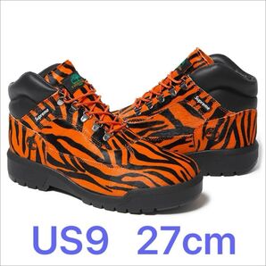 27cm Supreme Timberland Field Boot Tiger シュプリーム ティンバーランド フィールドブーツ