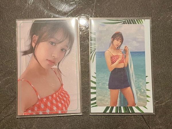 TWICE MINA ミナ summer nights カード セット トレカ グッズ サイン CD 特典 アルバム misamo