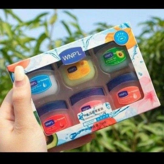 WNP’L ワセリンリップクリーム保湿 6個セット