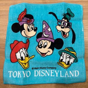 ディズニー ビンテージ ミッキー ミニー ハンカチ レトロ